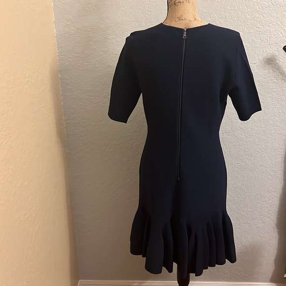 Ted Baker London Navy Fit & Flare Mini Dress - Picture 5 of 8